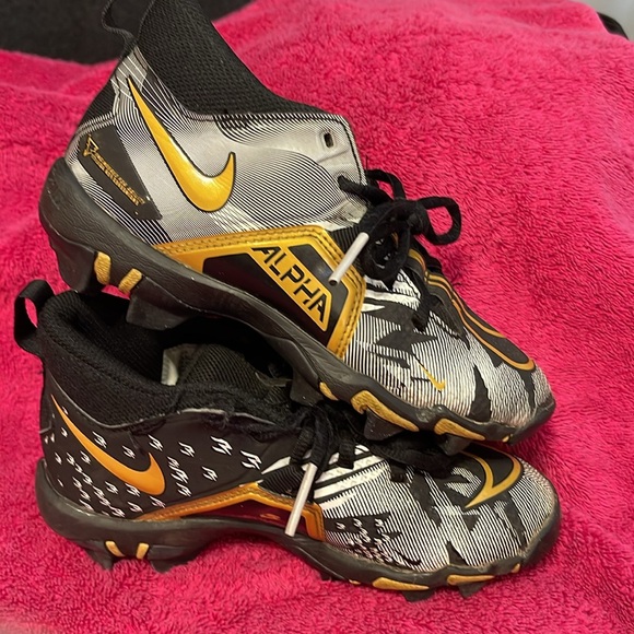 Pre-owned Nike Kids' Alpha Menace Shark Fastflex Cleats Size 13C youth football - Picture 2 of 9
